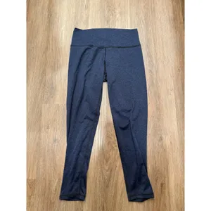 Aerie Chill‎ Play Move Navy Blue Heathered Leggings Athletic Workout XL thumbnail 3