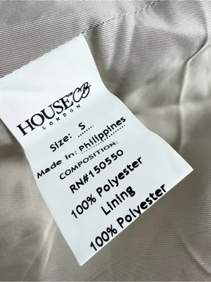 House of CB Bear Coat Milk White Size Small NWT Faux Fur Sherpa thumbnail 11