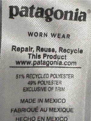 Patagonia Re-Tool Snap-T Fleece Pullover Women's Large Off White Cream FA18 thumbnail 7