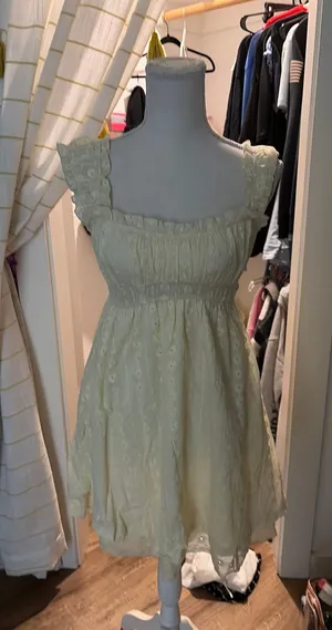 Amazon yellow floral dress  thumbnail 1