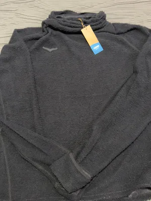 Hoka Black Sherpa Turtleneck Sweater for Men thumbnail 2