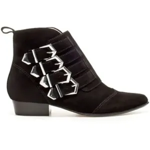 ✨HP✨Zara Flat Ankle Boot With Buckles✨ thumbnail 4