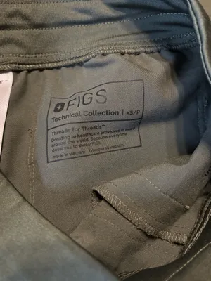 Moss FIGS Scrub Pants thumbnail 3