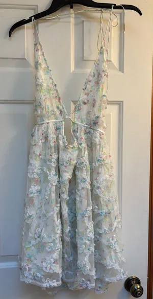 For Love & Lemons Halter Floral Dress thumbnail 1