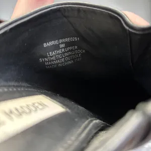 Steve Madden Barrie Addison Black Leather Mules Pointed Toe Size‎ 9 Chunky Heel thumbnail 11