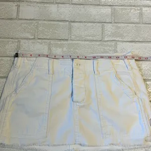 American Eagle Low Rise Y2K Denim Mini Skirt size 2 thumbnail 4