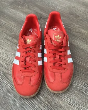 Adidas Samba OG Better Scarlet White IE6524 Women's Size 8 Authentic Worn Once!! thumbnail 1