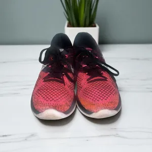Nike Lunarlon Running Shoes Women's Sneakers Athletic‎ Pink Black Size 7 thumbnail 2