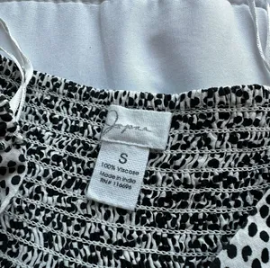 Black and White Maxi Skirt thumbnail 3