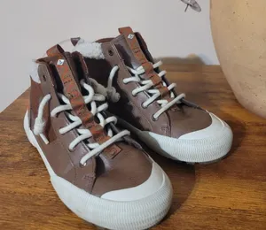 Sperry Brown High-Top Sneakers Hiking Wool Gorpcore Sz 6.5 thumbnail 1