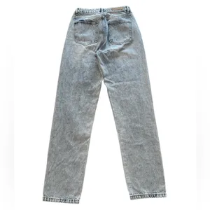White Fox Straight Leg High Rise Jeans thumbnail 2