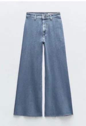 Zara Marine Straight Blue Jean Size 4 thumbnail 2