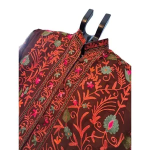 Amazing Vintage Beautiful Antique Eastern Indian KashmirI Floral Handmade Multi thumbnail 2