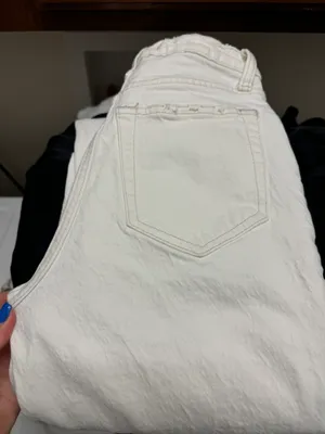 Abercrombie White Jeans thumbnail 8