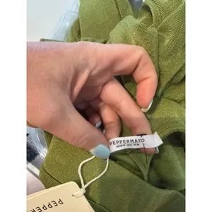 Peppermayo Wrap Tie Crop Bra Top and High Rise Flare Pants Matching Set Green 6 thumbnail 4