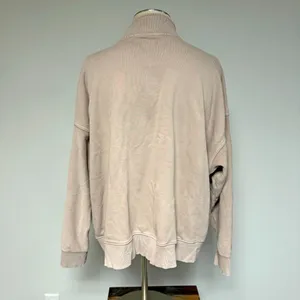 Aerie Luxe Motto Quarter Zip Pullover thumbnail 3
