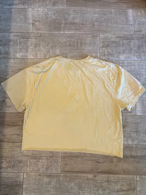 Zoe + Liv "Summer of Love 1985 Tour" Vintage Yellow Graphic Tee thumbnail 2