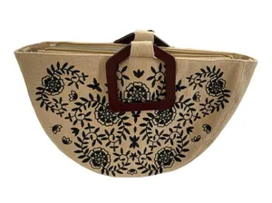 Est 1946 100% Linen Purse Tan thumbnail 2