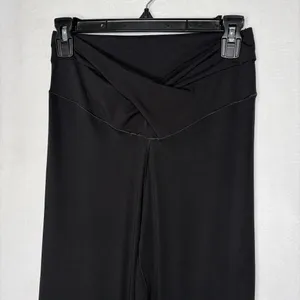 Aerie Black Xtra Twist Flare Leggings thumbnail 5