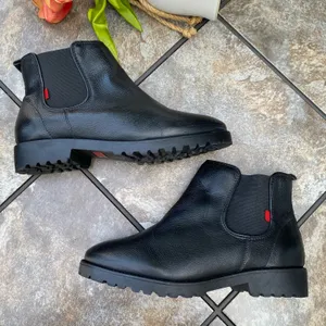 NEW Marc Joseph Black Leather Ave of Americas Chukka Ankle Bootie Size 9.5 Women thumbnail 8