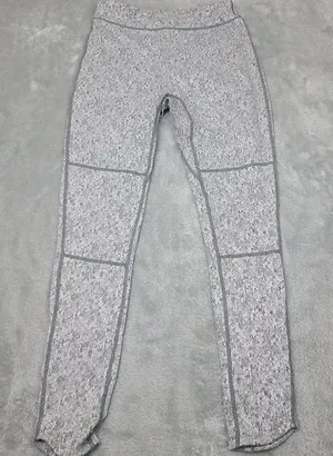 Gymshark Womens Workout Gym Dry Leggings‎ Gray Size Medium thumbnail 1