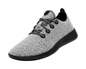 Allbirds Women's Wool Runner Gray Black Merino Wool Sneakers Size 8 Normcore thumbnail 1