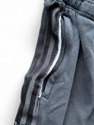 adidas black and white jogger sweatpants thumbnail 2