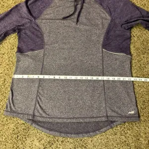 Avia Funnel Neck Activewear Shirt Womens XL Used Purple thumbnail 12