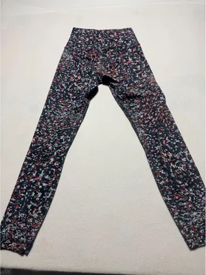 Lululemon Women's Size 4 Floral Print Leggings thumbnail 3