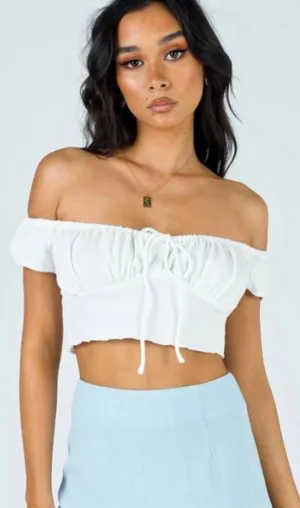 Princess Polly Bella Top White thumbnail 1