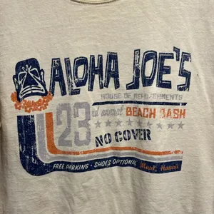 Aloha Joe’s Tee Shirt Yellow Size M thumbnail 3