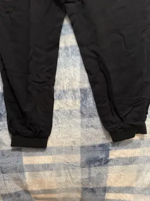 Splendid Black Drawstring Cargo Jogger Pants L thumbnail 4