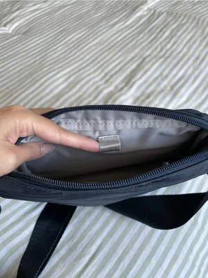 Baggallini True Classic Belt Bag Sling French Blue Fanny Pack Bag Navy Nylon thumbnail 9