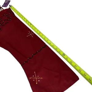 Embroidered Flared Sleeve Kurti Maxi Dress NWT thumbnail 7