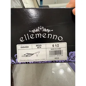 Ellemenno Kitten Heels Brown Size 6.5 thumbnail 4