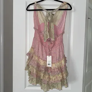 LoveShackFancy Taffy Twist dress XL NWT thumbnail 4
