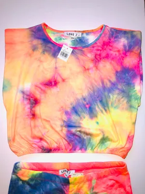 Love j Tie Dyed Short Set. thumbnail 2