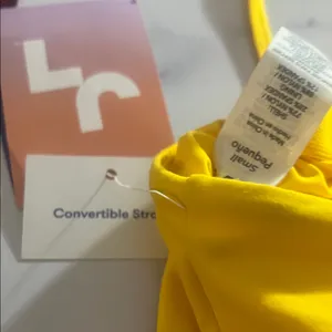JoyLab Bright Yellow Longline with Adjustable Straps bra Small thumbnail 3
