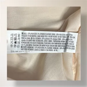 NWT English Factory Anthropologie L Beige Sleeveless Dress Varsity‎ Stripe Retro thumbnail 7