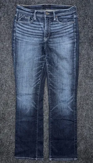 Buckle Black Fit No 75 Tailored Bootcut Stretch Jeans 29 x 33 LONG Dark BBW1361L thumbnail 1