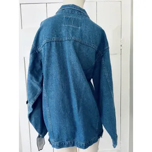 Vintage Delta Blues Jeans wear Denim Jacket Coat - Women's Size 1X‎ NWT 90s thumbnail 3