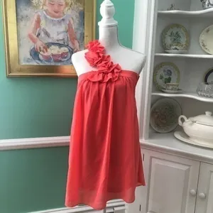 Milin NWT Peach Dress‎ Size Small Orange thumbnail 3