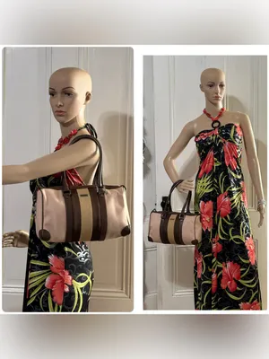 Gucci Boston Canvas Handbag thumbnail 15
