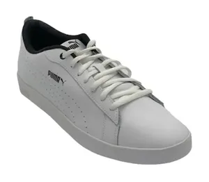 Puma White Lace up Sneakers(Size 8W) thumbnail 1