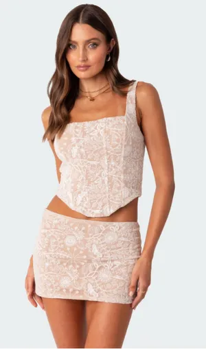 edikted wispy lace corset medium thumbnail 1