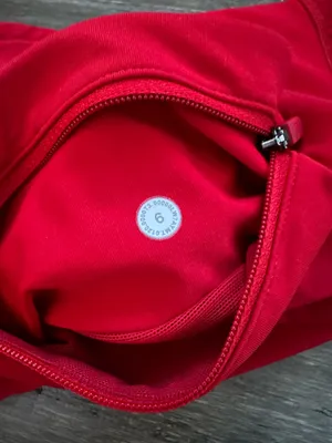 Lululemon Speed Up Shorts 4" Tall Red thumbnail 4