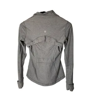 Lululemon Define jacket gray women's size 6 thumbnail 2