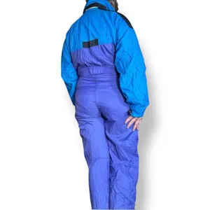 Vintage 90s Inside Edge Purple Blue One Piece Ski Suit‎ Youth XL Womens Fit Snow thumbnail 8