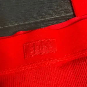 Skims Cotton Rib Legging Cherry Red High Waisted Ribbed Knit Loungewear‎ Pants thumbnail 3