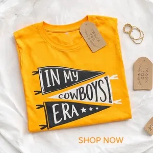 Texas True Yellow In the Cowboys Era Tee thumbnail 4